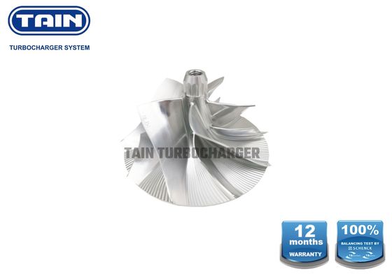 quality  HE351 5 X 5 Blade Upgrade Billet Compressor Wheels Mixmill Flank Point Locknut factory