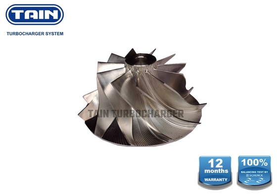 11blades Upgarde Billet Compressor Wheels TD025 44 / 48.2mm 31.95mm For Opel Corsa Astra1.7